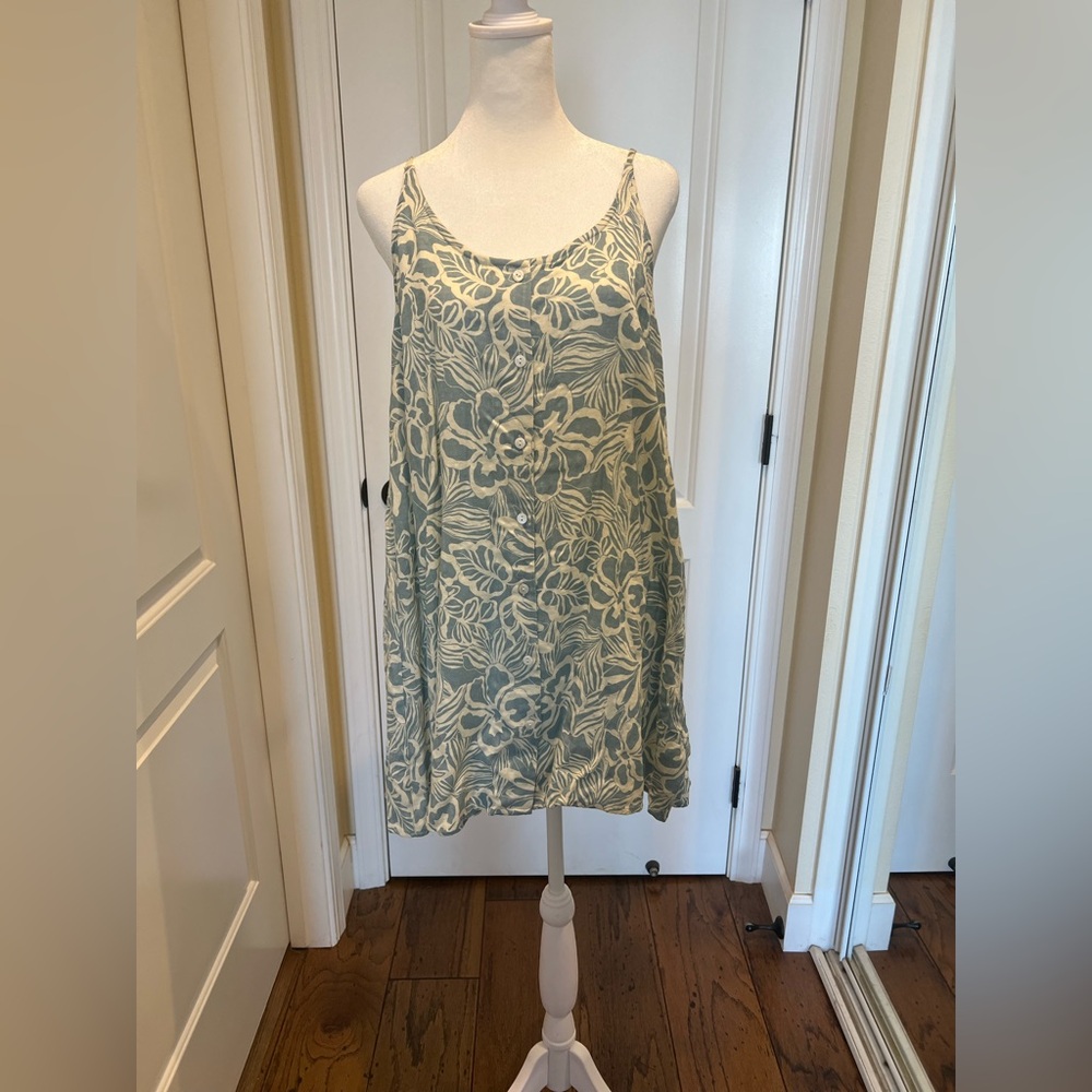 Rip Curl Blue Sleeveless Sundress Mini